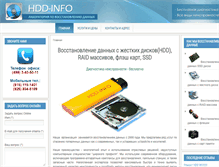 Tablet Screenshot of hdd-info.ru